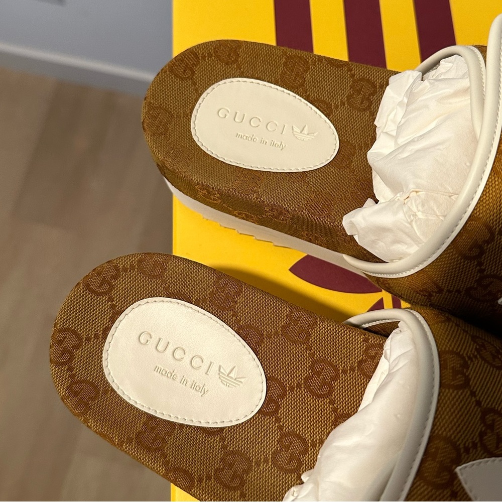 Adidas X Gucci GG Platform Sandal - Picture 3 of 7